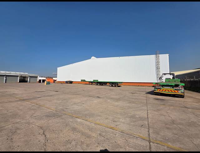9,000M² INDUSTRIAL YARD FOR SALE IN PROSPECTON INDUSTRIAL